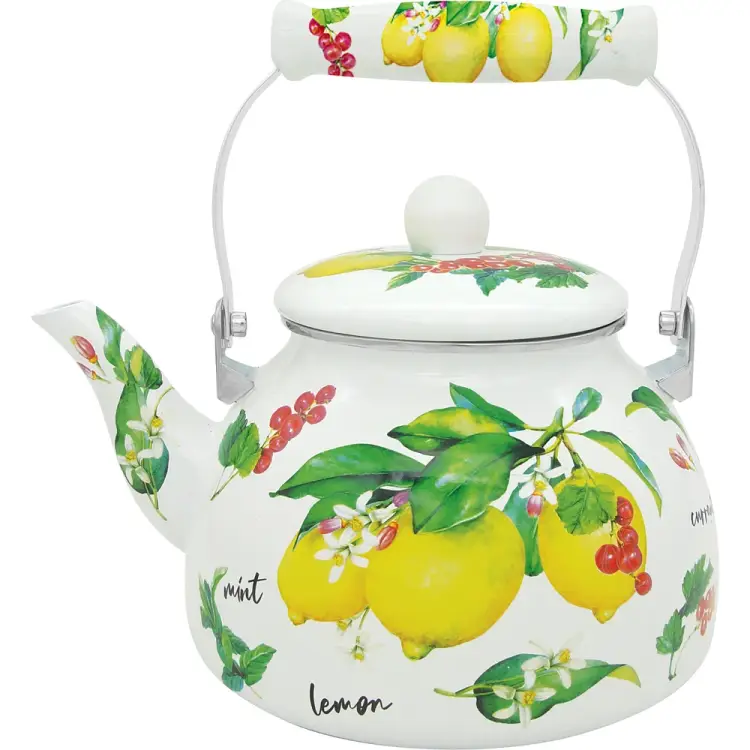 Эмалированный чайник appetite Лимонный фреш FT5-2,5-LF Эмалированный чайник appetite Лимонный фреш FT5-2,5-LF