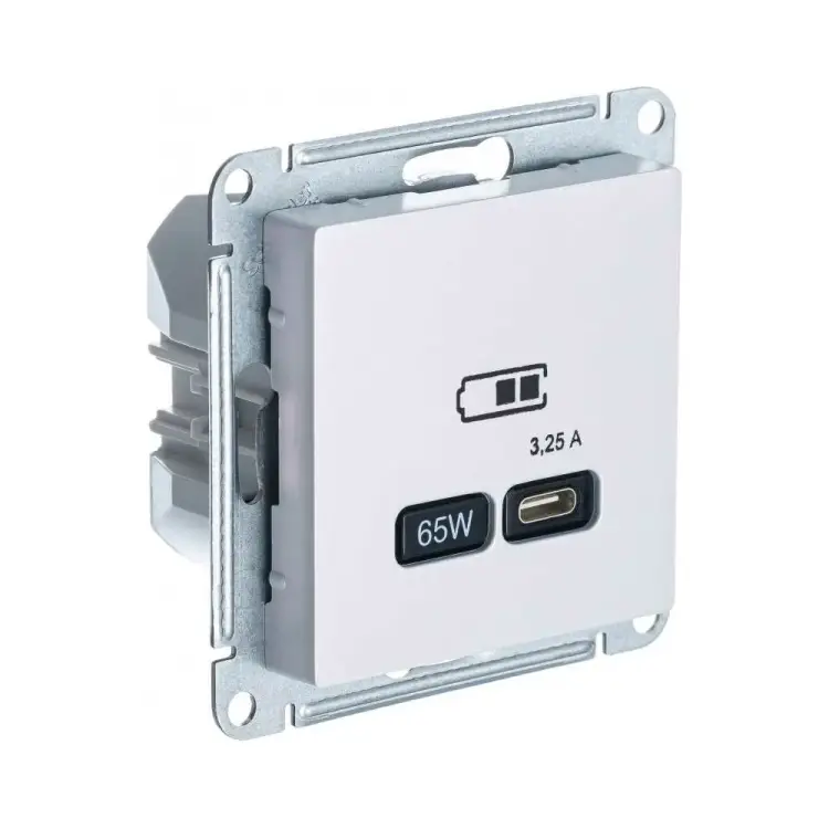 Розетка Systeme Electric USB ATLASDESIGN ATN000427