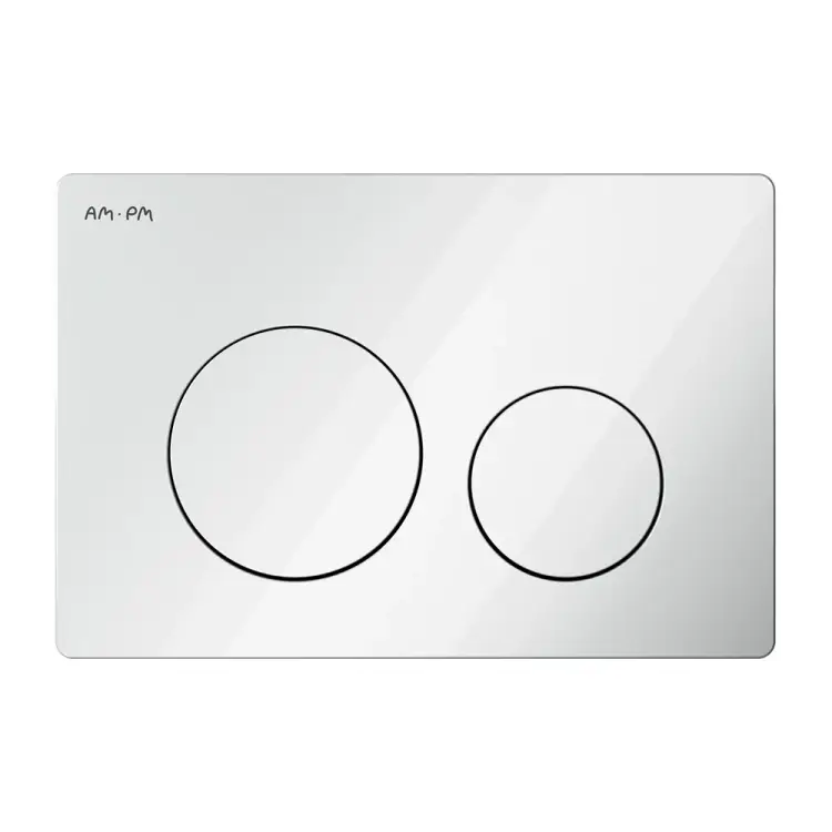 Клавиша для инсталляции AM.PM PrimeFit L пластик, белый глянцевый I090101