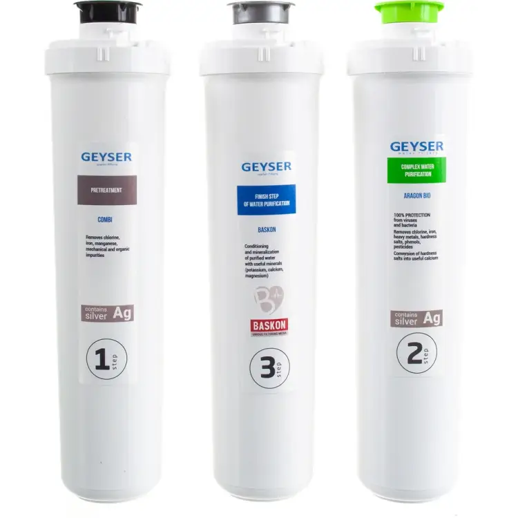 Комплект картриджей для Смарт Био 511 Гейзер 50103