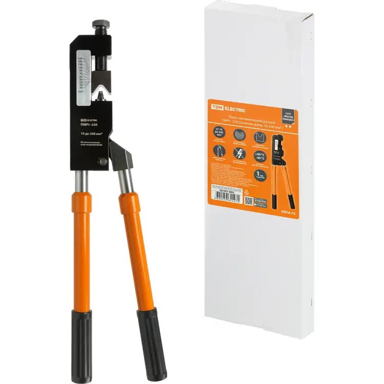 Механический ручной пресс TDM ELECTRIC ПМРт -230 МастерЭлектрик SQ1027-0402