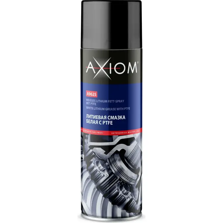Литиевая смазка AXIOM белая с PTFE650 мл A9625