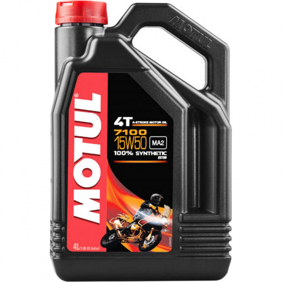 Синтетическое масло MOTUL 7100 4T SAE 15W50