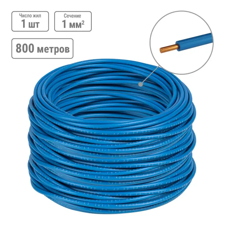 Провод TDM ELECTRIC ПуВ (ПВ-1) SQ0124-0214 Провод TDM ELECTRIC ПуВ (ПВ-1) SQ0124-0214