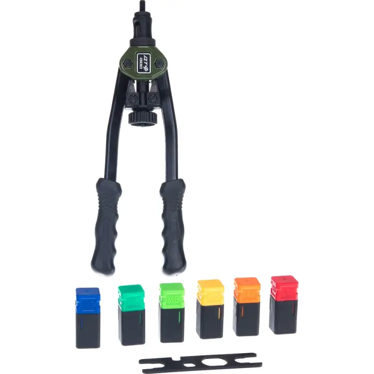 Двуручный заклепочник для резьбовых заклепок Дело Техники 456363 Двуручный заклепочник для резьбовых заклепок Дело Техники 456363