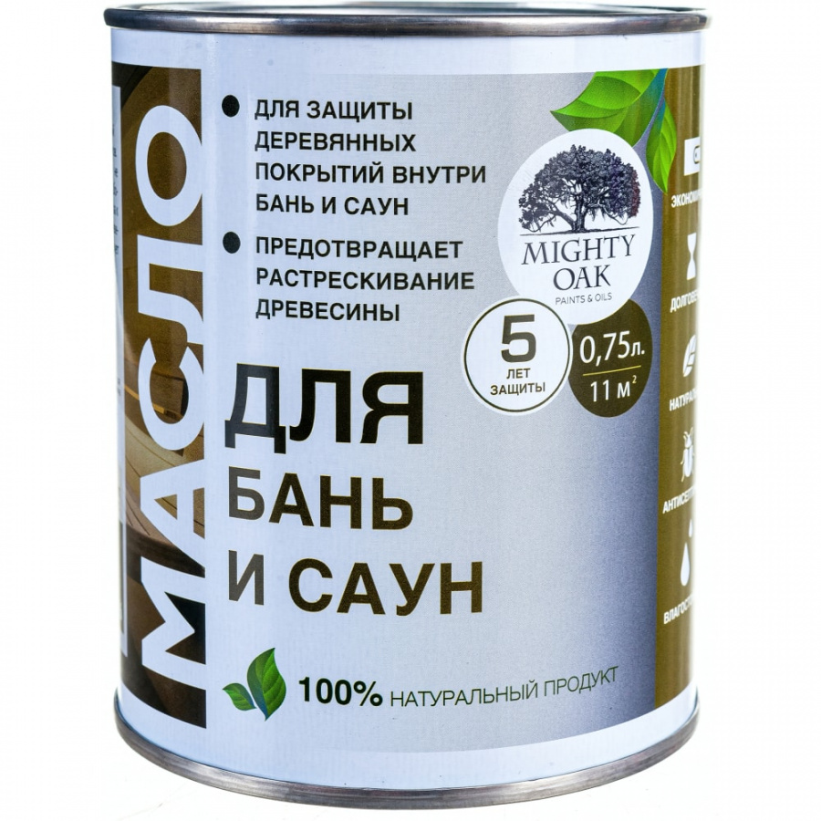 Масло для бань и саун MIGHTY OAK MO114
