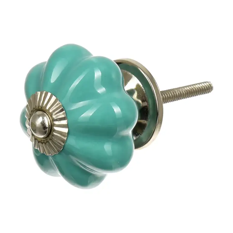 Керамическая ручка для мебели BlumenHaus Цветок 66185 Керамическая ручка для мебели BlumenHaus Цветок 66185