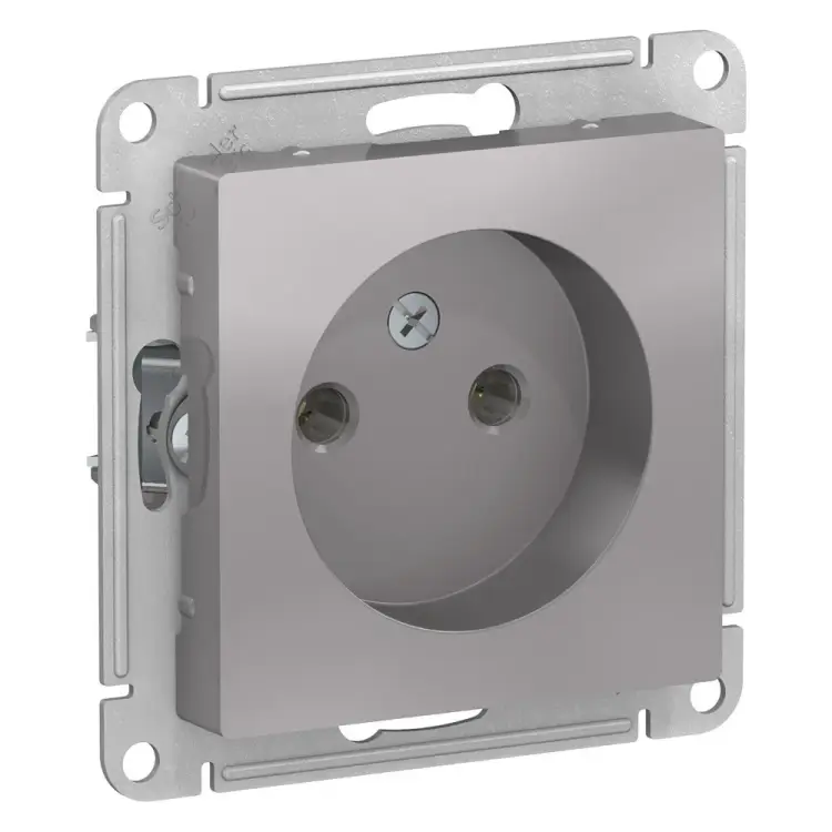 Одноместная розетка Systeme Electric СП ATLAS DESIGN ATN000341 1240239