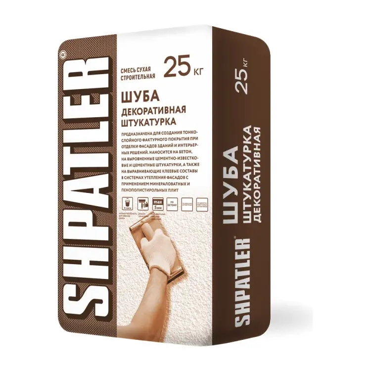 Декоративная штукатурка ШПАТЛЕР Шуба Ш00035
