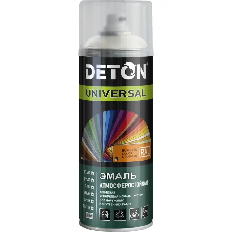 Алкидная атмосферостойкая эмаль Deton DTN-A70881