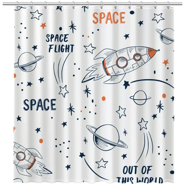 Шторка для ванной FIXSEN SPACE FX-2508