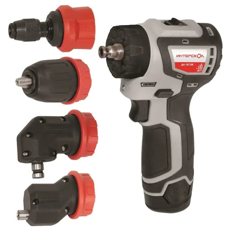 Бесщеточная аккумуляторная дрель-шуруповерт Интерскол ДА-10/12В 36 КомбиМАКС 687.2.2.78 Бесщеточная аккумуляторная дрель-шуруповерт Интерскол ДА-10/12В 36 КомбиМАКС 687.2.2.78