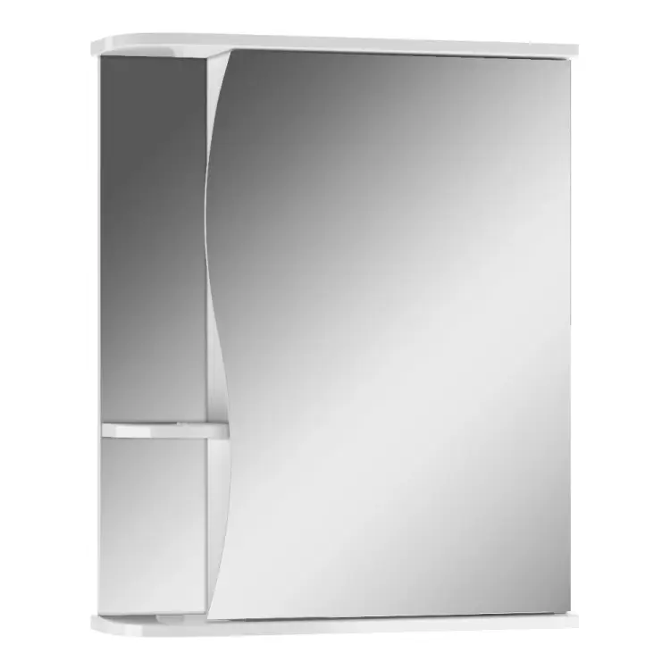 Шкаф-зеркало Айсберг Волна 1-55 DA1033HZ