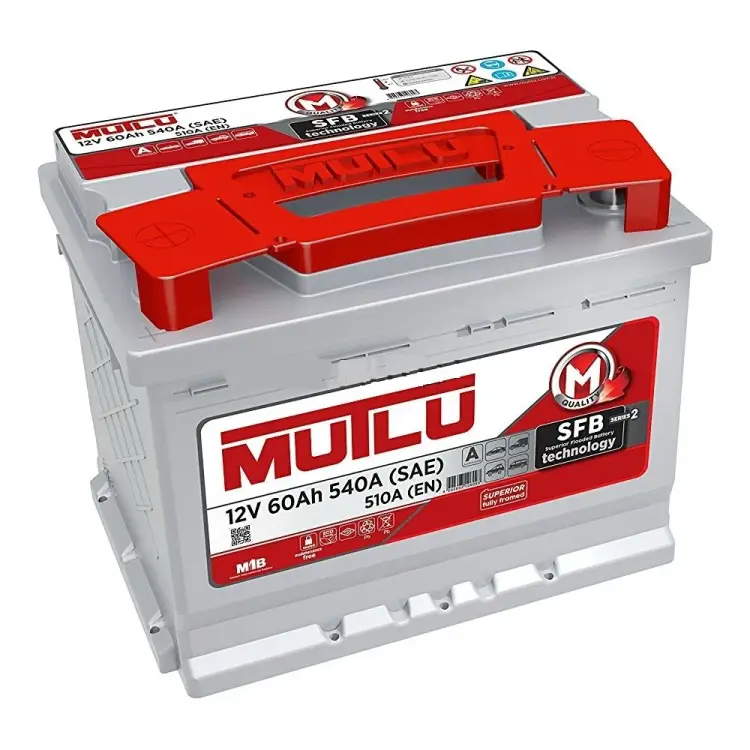 Аккумулятор Mutlu SFB M2 6СТ-60.1 L2.60.051.B