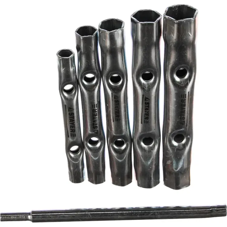 Набор трубчатых ключей STAYER 2719-H6 Набор трубчатых ключей STAYER 2719-H6