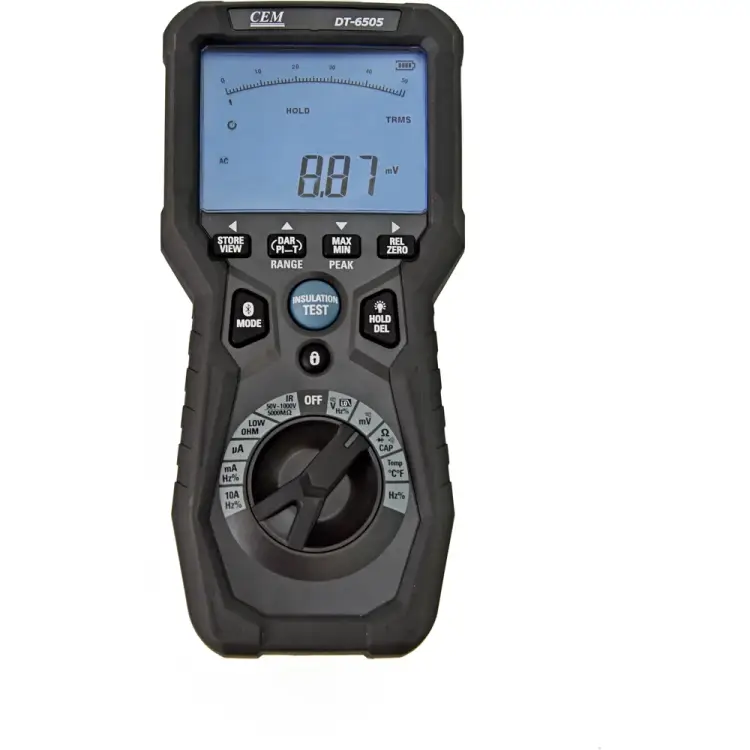 Тестер изоляции СЕМ DT-6505 TRMS 875184