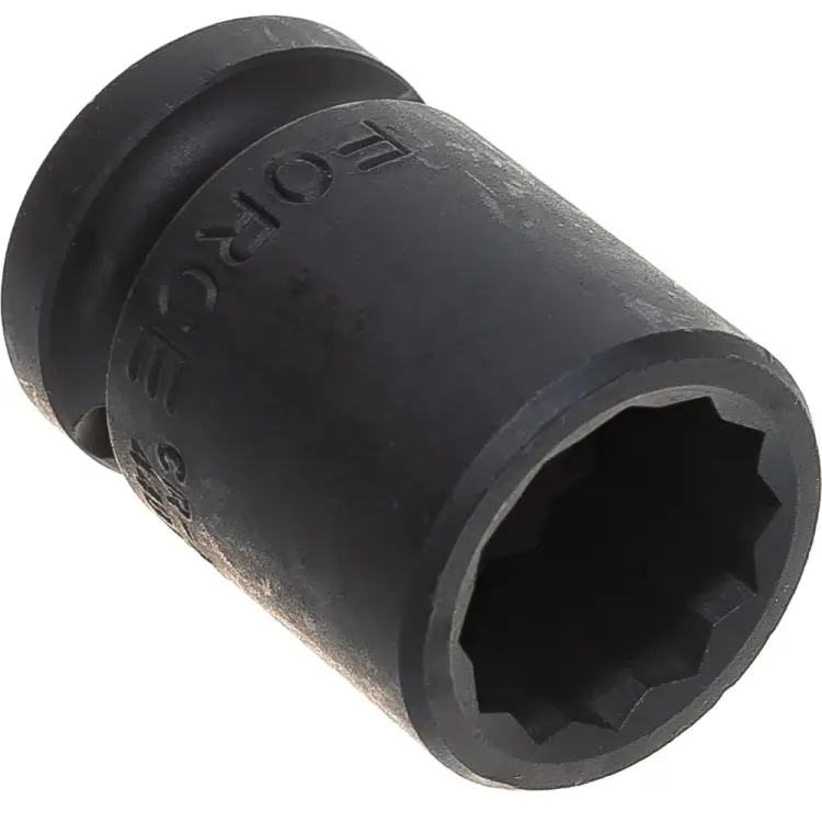 Ударная короткая двенадцатигранная торцевая головка FORCE 44817