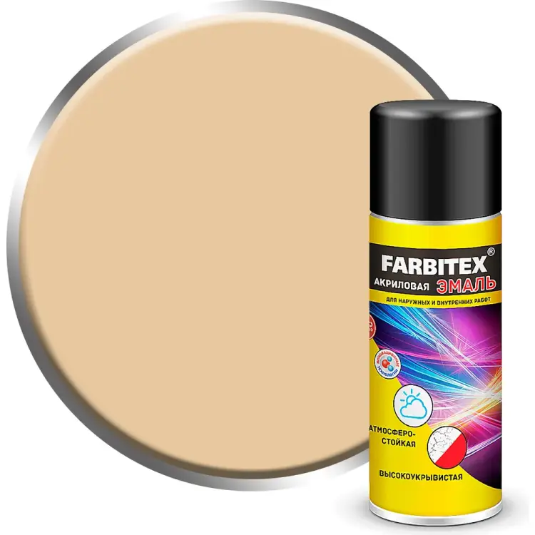 Акриловая эмаль Farbitex 4100008895 Акриловая эмаль Farbitex 4100008895