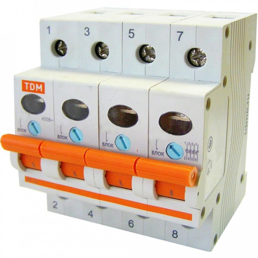 Выключатель нагрузки TDM ВН-32 4п 32A