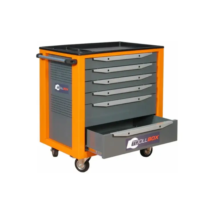 Инструментальная тележка Toollbox standart TBS-6 RAL 2008 Инструментальная тележка Toollbox standart TBS-6 RAL 2008