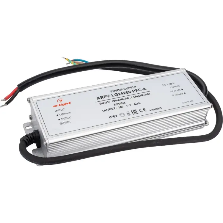 Блок питания Arlight ARPV-LG24200-PFC-A 030019 Блок питания Arlight ARPV-LG24200-PFC-A 030019