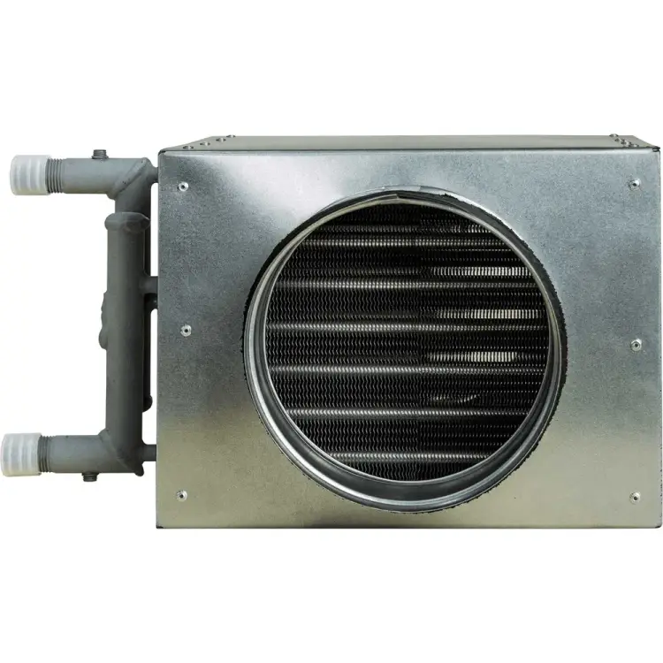 Круглый канальный водяной воздухонагреватель Waer DRW 160/2 Круглый канальный водяной воздухонагреватель Waer DRW 160/2