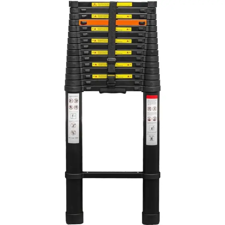 Телескопическая алюминиевая бытовая лестница Rockforce RF-UP720(56435)