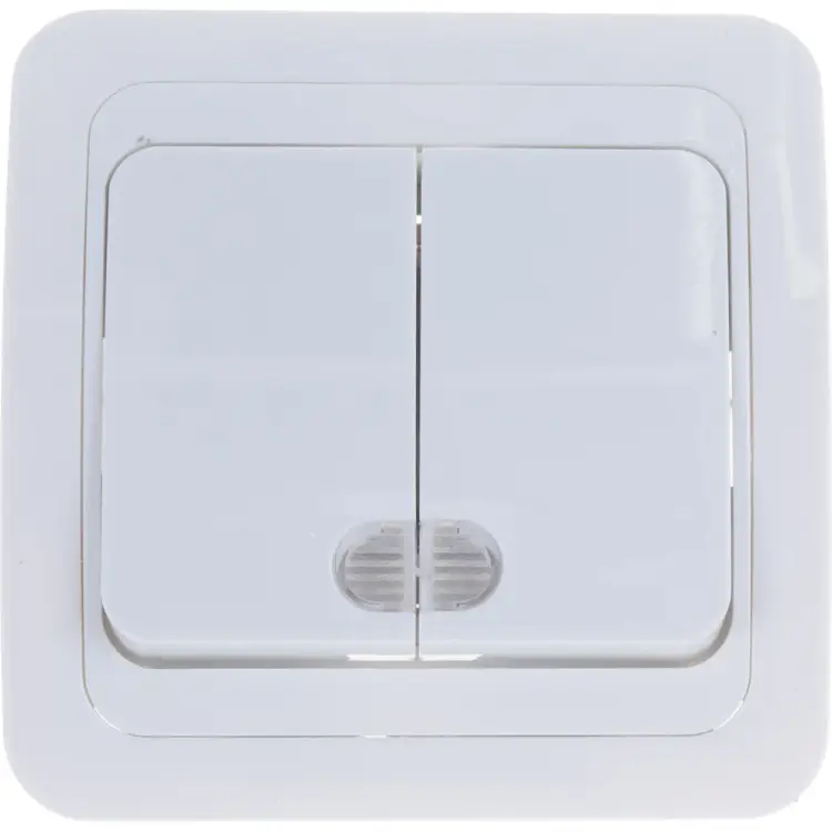 Двухклавишный выключатель UNIVersal Валери В0123