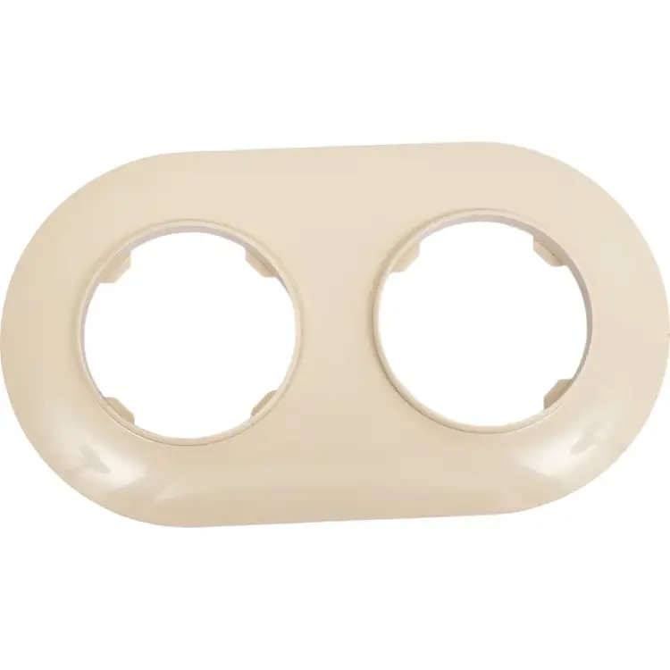 Двухместная рамка BYLECTRICA ПРОВАНС ЮЛИГ.735212.499 бежевый