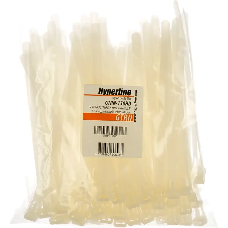 Нейлоновая стяжка Hyperline GTRN-150HD 27277