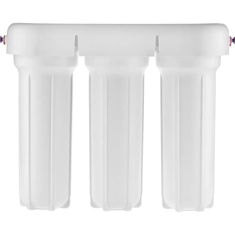 Трехступенчатый фильтр под мойку для жесткой воды Гейзер Био 321 11067