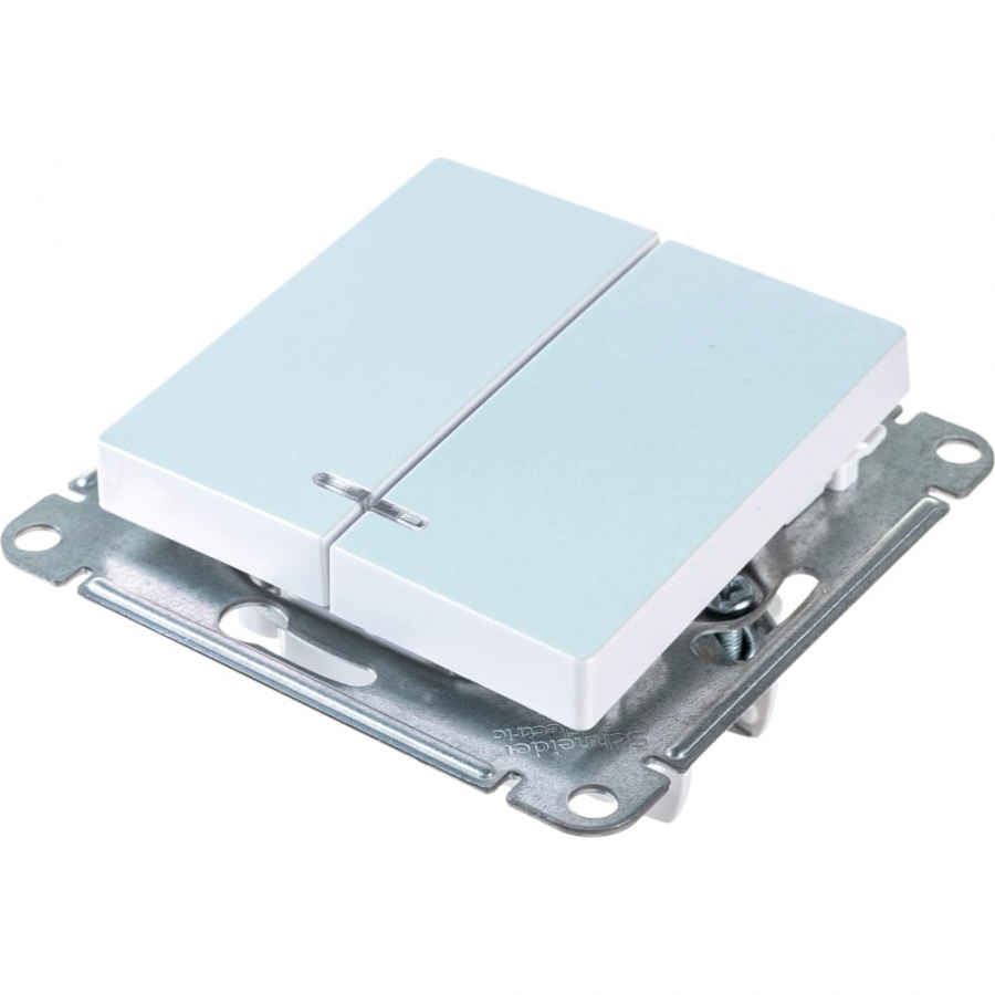 Двухклавишный выключатель Schneider Electric ATLAS DESIGN