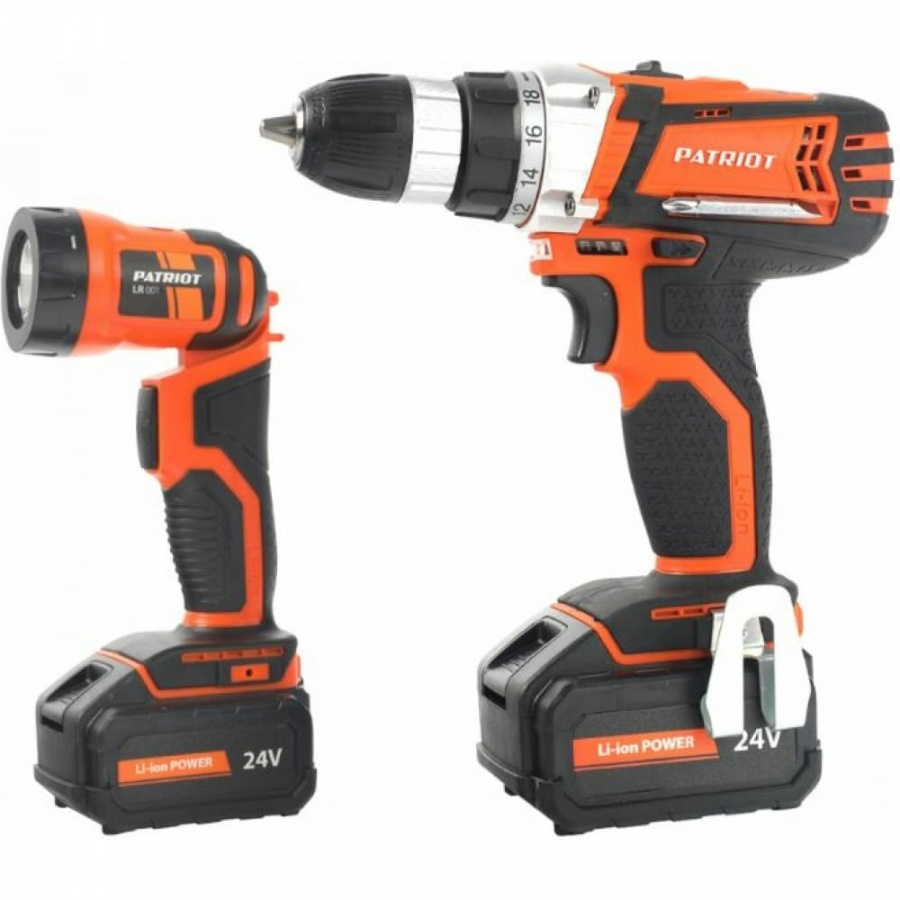 Аккумуляторная дрель-шуруповерт Patriot BR 244Li LED The One