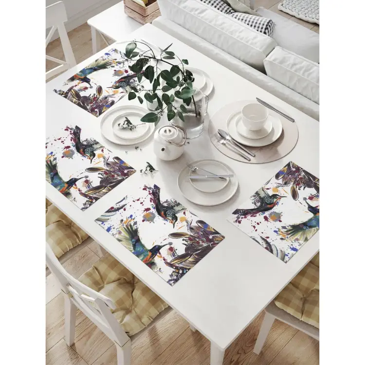 Комплект тканевых салфеток для сервировки стола JOYARTY np_17099