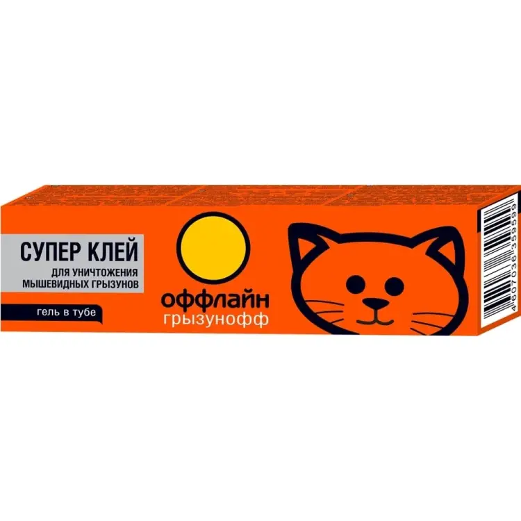 Супер клей от грызунов и насекомых Грызунофф оффлайн GR10380011