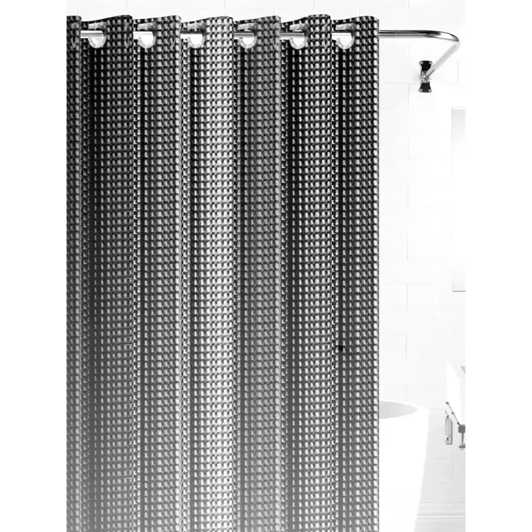 Штора для ванной комнаты Bath Plus NFD-3D-grey