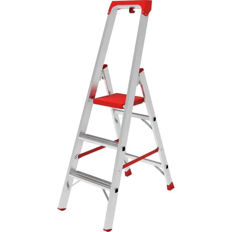 Индустриальная алюминиевая стремянка Новая Высота NV5115 с 5115103 Индустриальная алюминиевая стремянка Новая Высота NV5115 с 5115103