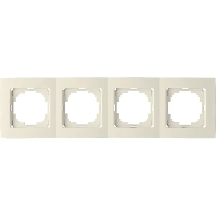 Четырехместная рамка Nilson Touran naturel 24120094