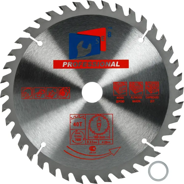 Диск пильный по дереву TORGWIN S68357