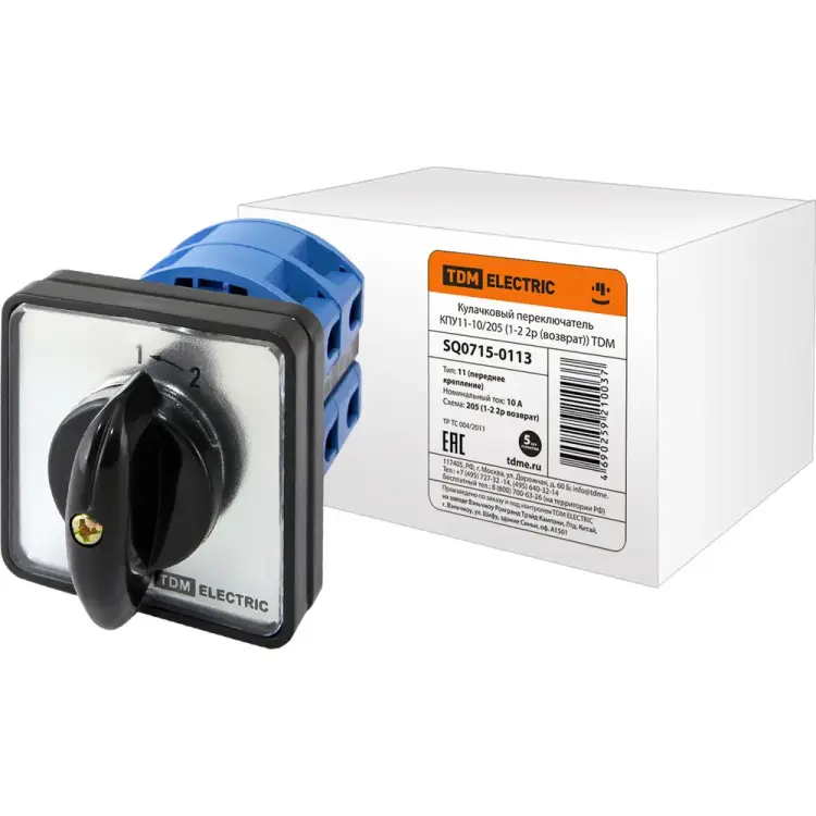 Переключатель TDM ELECTRIC КПУ11-10/205 SQ0715-0113