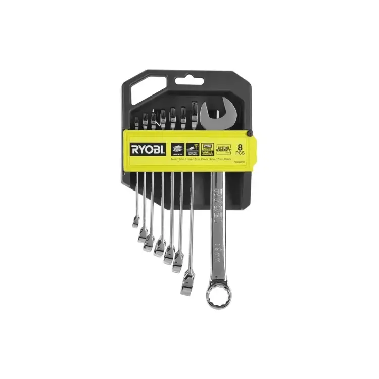 Набор ключей Ryobi RHWR8PC 5132006065 Набор ключей Ryobi RHWR8PC 5132006065