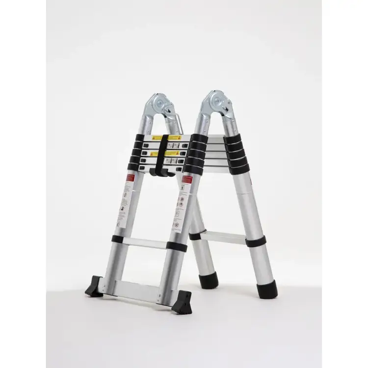 Телескопическая лестница-стремянка WORKY ARD128095