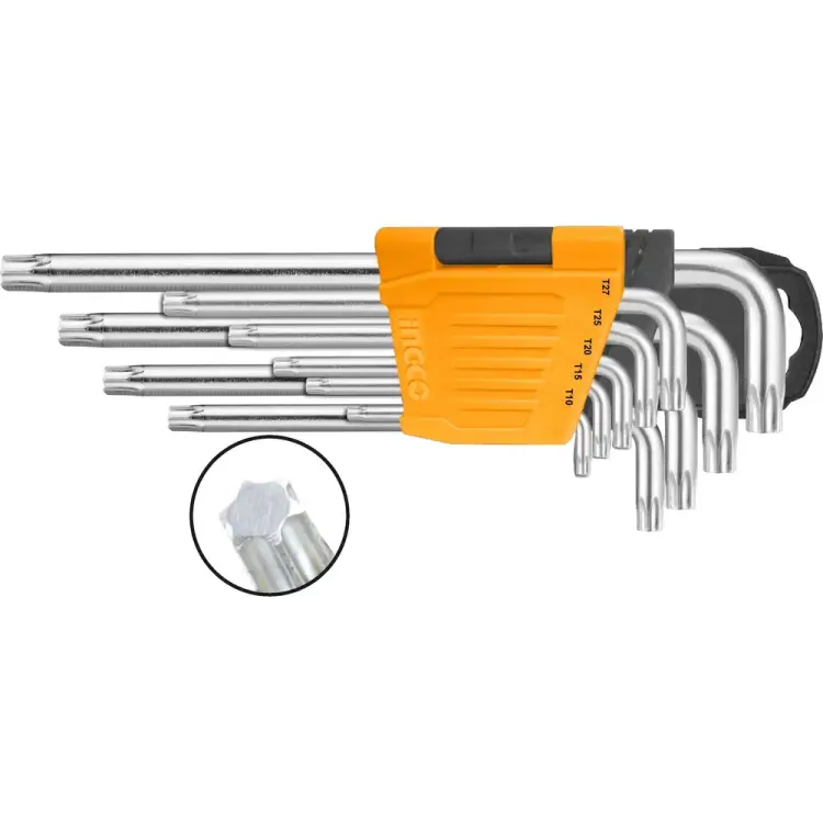Набор шестигранников INGCO INDUSTRIAL Long HHK13091