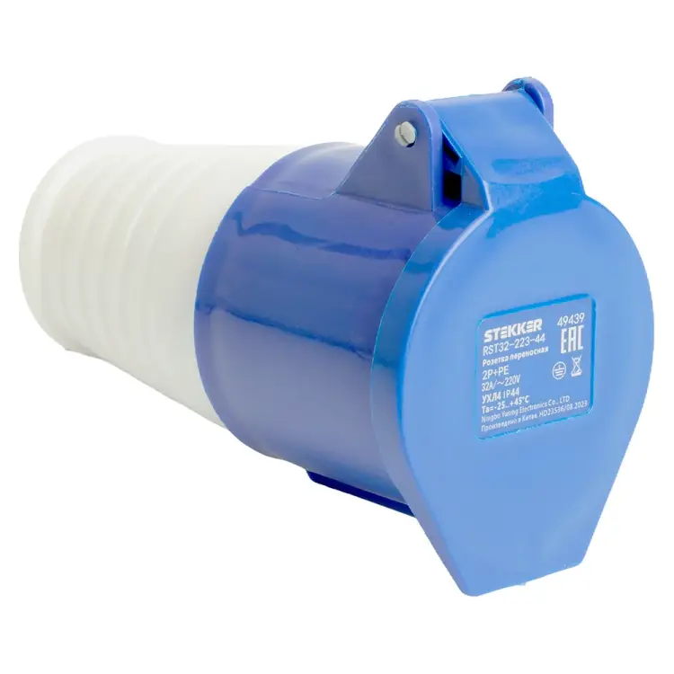 Переносная розетка STEKKER ST-223 49439 Переносная розетка STEKKER ST-223 49439