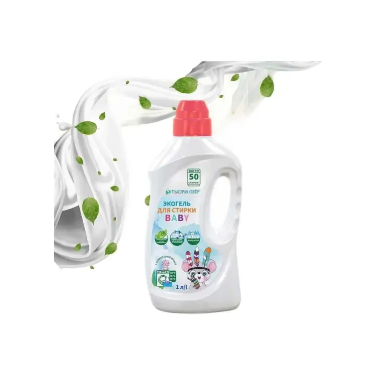Гель для стирки детского белья Тысяча озер ЭКО, 1л 1877