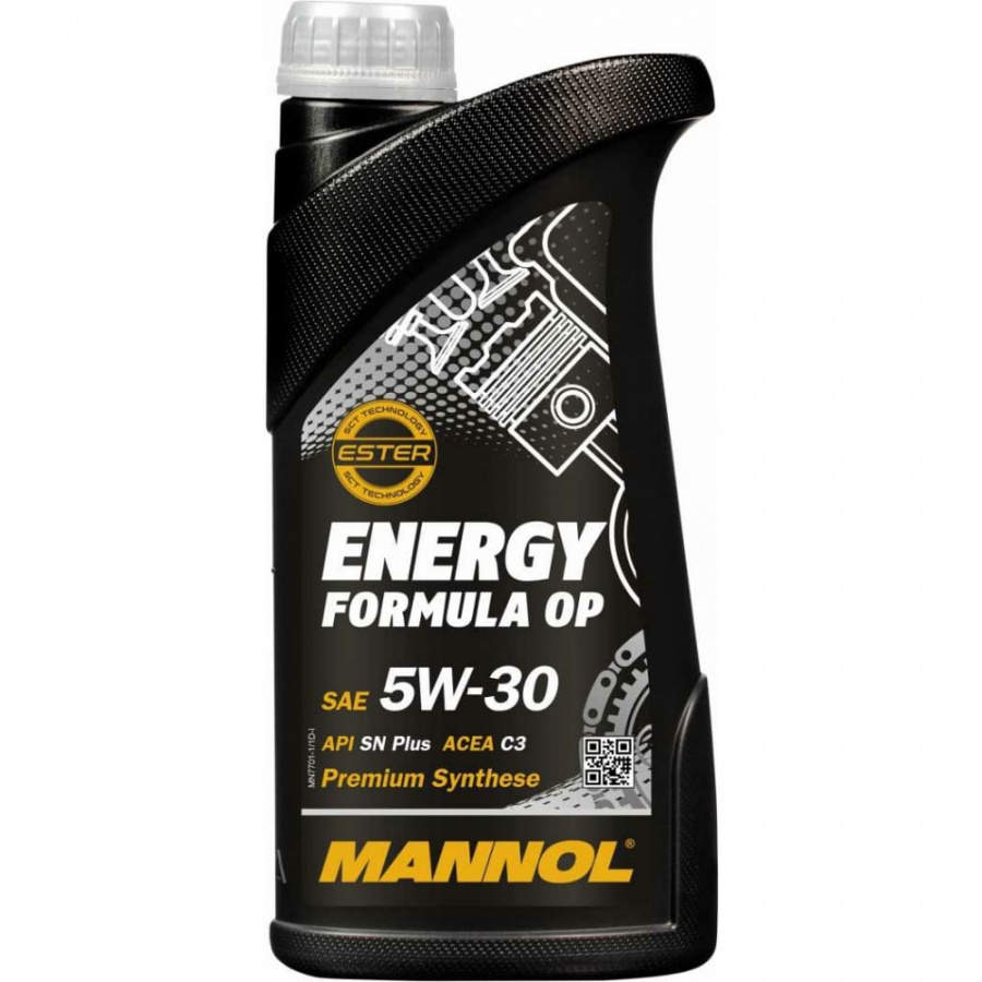 Синтетическое моторное масло MANNOL ENERGY FORMULA OP 5W-30