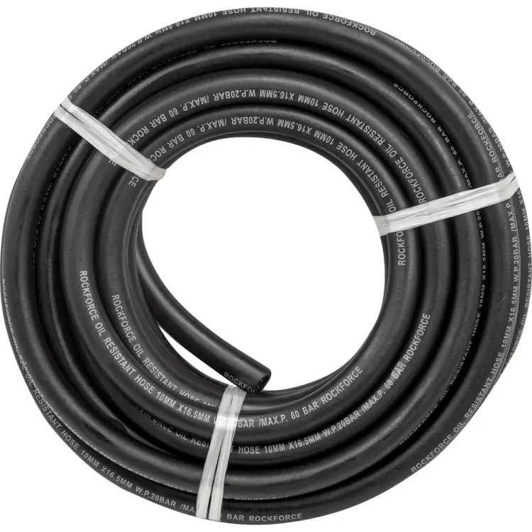 Резиновый армированный бензо-маслостойкий шланг Rockforce RF-AHC-55/8B