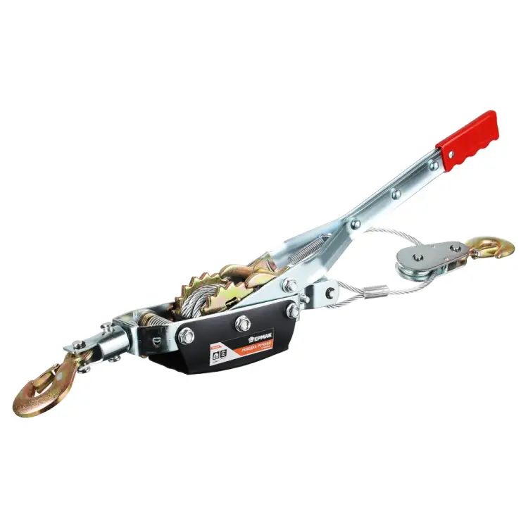 Ручная рычажная лебедка ЕРМАК 737-014 Ручная рычажная лебедка ЕРМАК 737-014