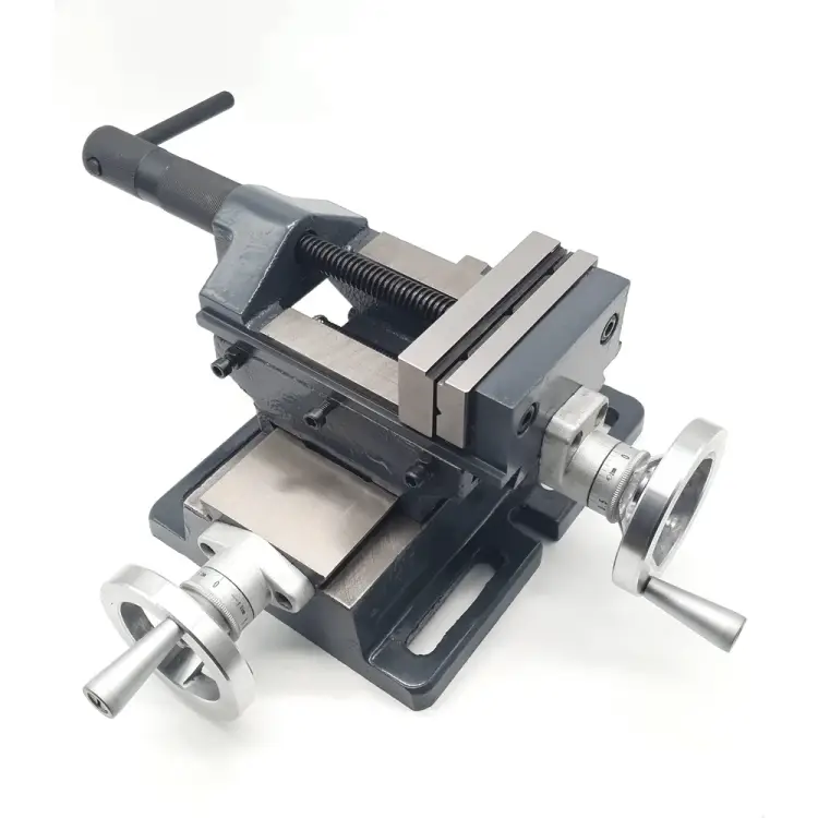 Тиски координатные ТЕХНОРЕАЛ QKF-JM200, 2х-осевые, 200 мм МА320300717