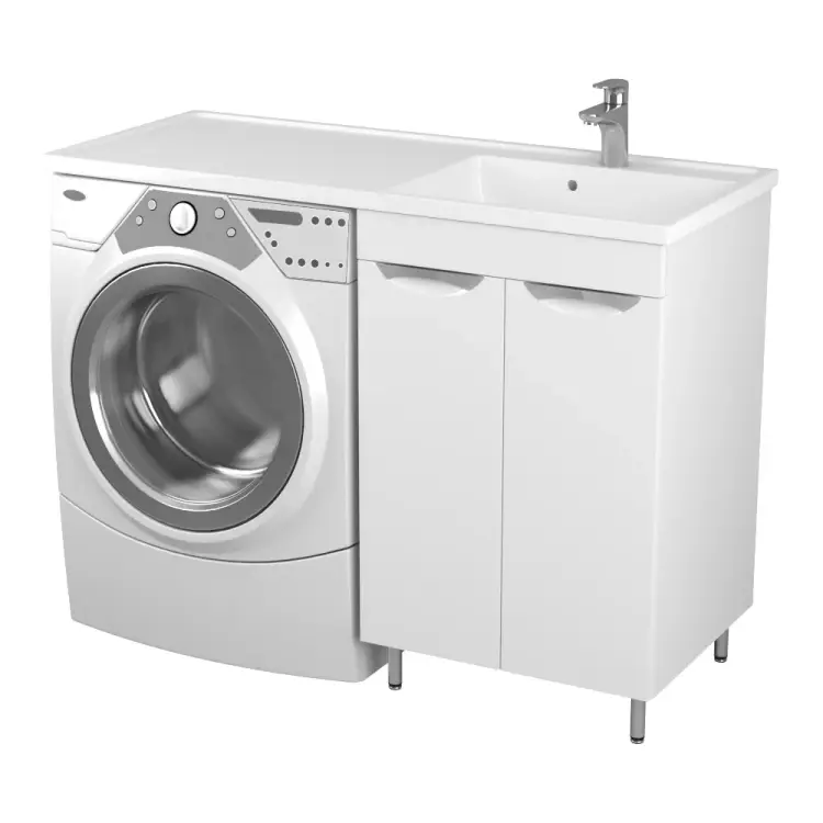 Тумба под раковину Magenta 1200 R/L и стиральную машину UNCORIA Мера 55 55544 Тумба под раковину Magenta 1200 R/L и стиральную машину UNCORIA Мера 55 55544